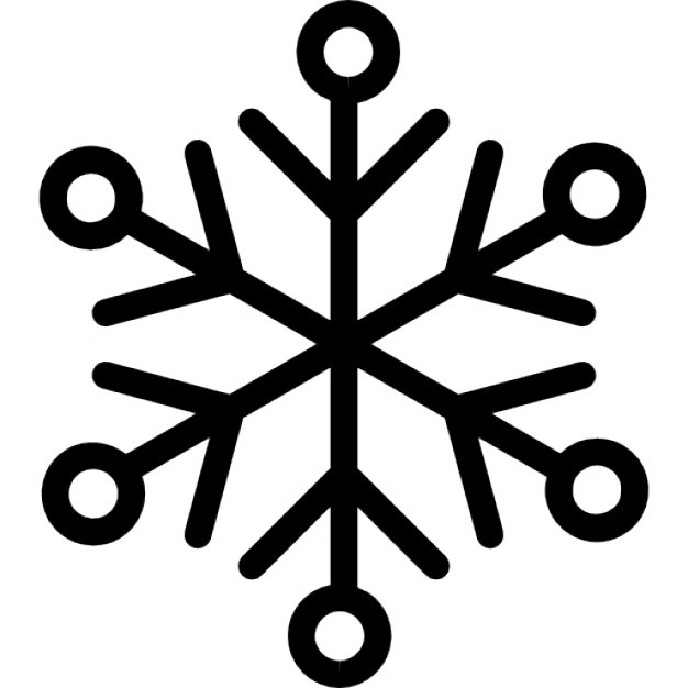 626x626 Snowflake Lines Icons Free Download
