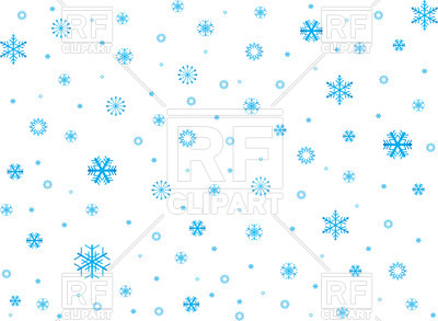 400x293 Snowflake Background Royalty Free Vector Clip Art Image