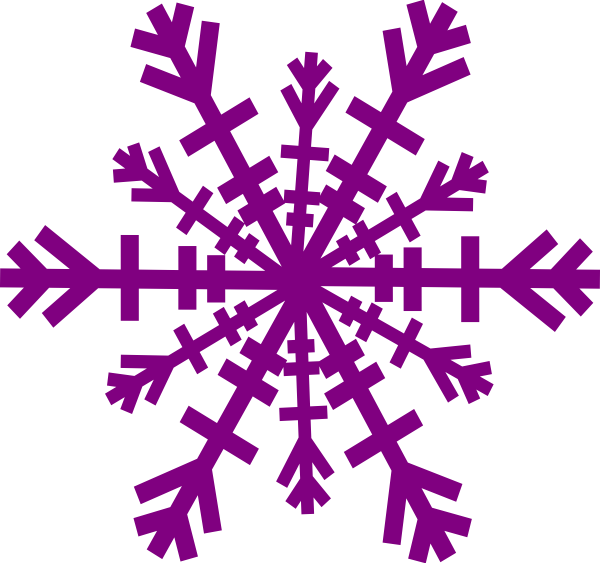 600x563 Snowflake Clip Art