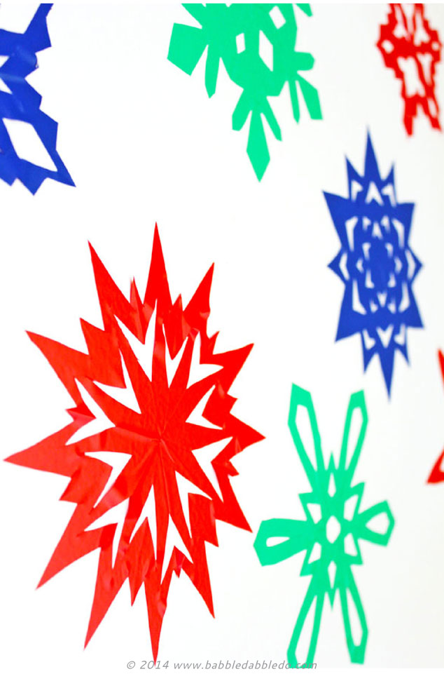 634x961 Sticky Snowflakes