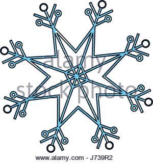 300x320 Christmas Snowflake, Frost Flake Silhouette Icon, Symbol, Design