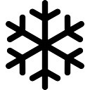 128x128 Snowflake Lined Icons Free Download