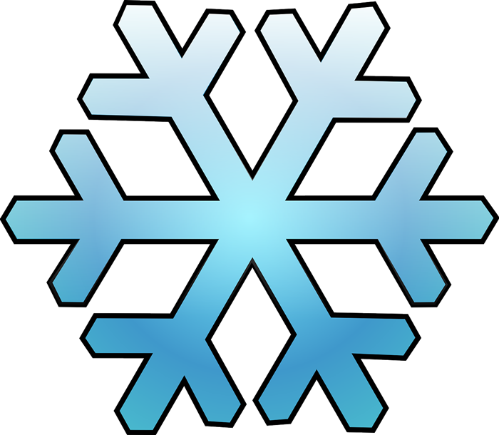 700x610 Clipart Of Snowflakes