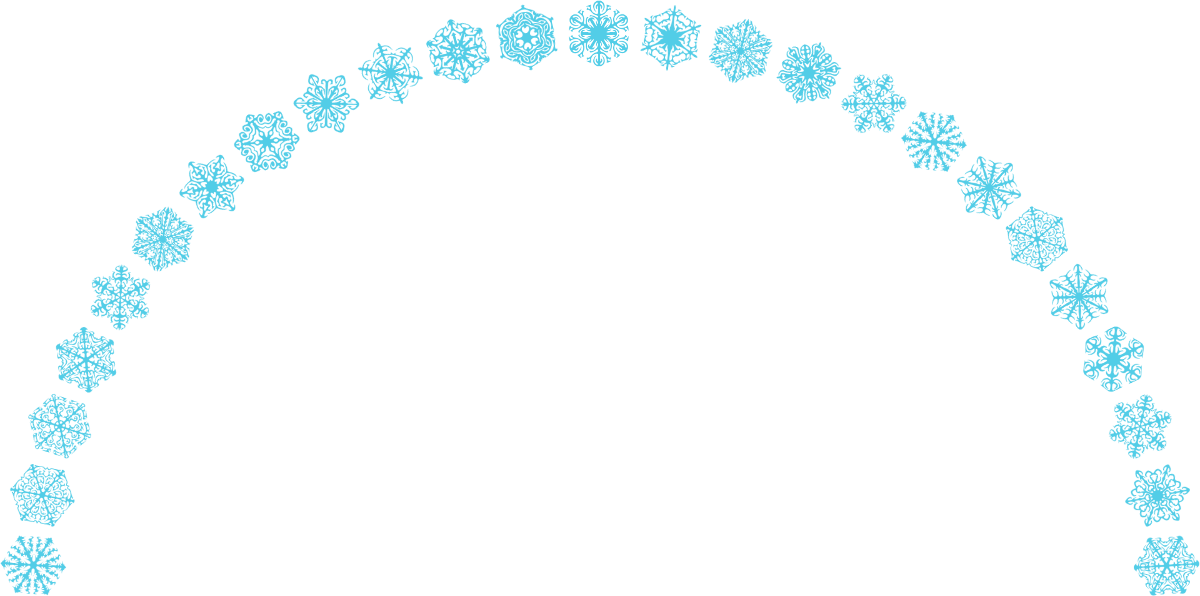 1200x596 Snowflakes Png