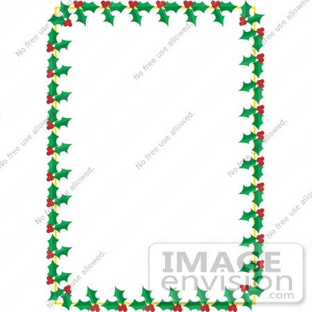 450x450 Christmas Letter Borders Clip Art