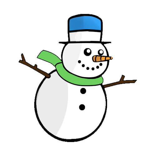 500x500 Free Snowman Clip Art Free Clipart Images Clipartcow