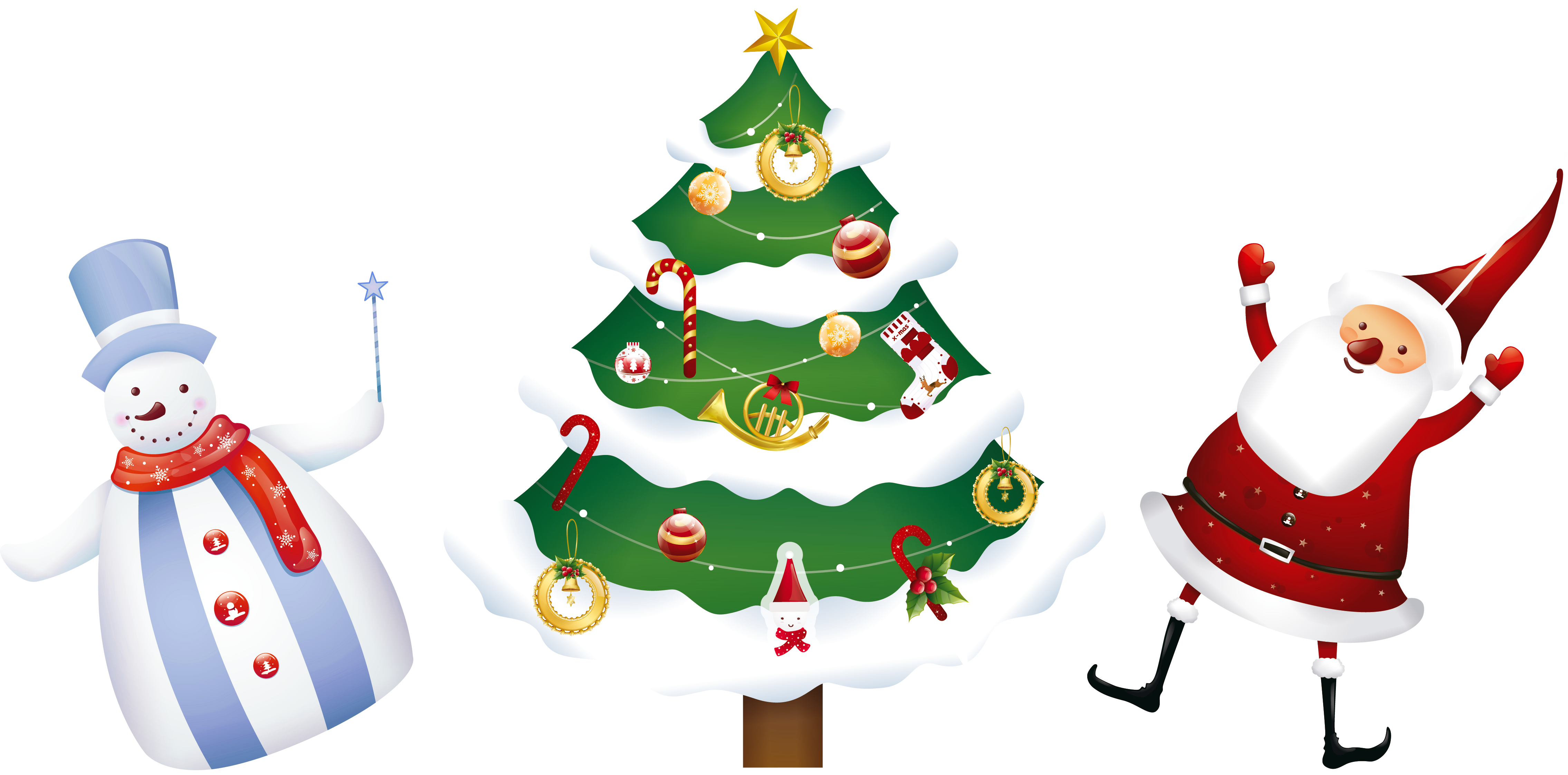 4540x2245 Sanya Clipart Christmas Tree