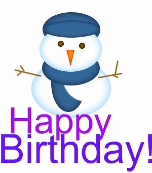 300x340 Winter Birthday Clipart