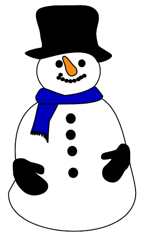 288x472 Snowman Clip Art Snowman Clip Art