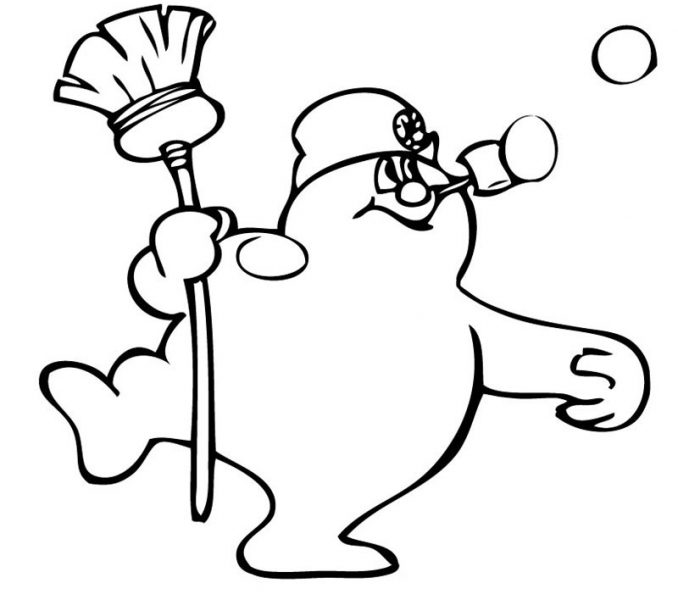 678x600 Snowman Coloring Page Best Coloring Pages