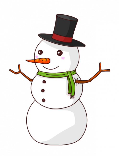 496x650 Christmas Snowman Coloring Pages
