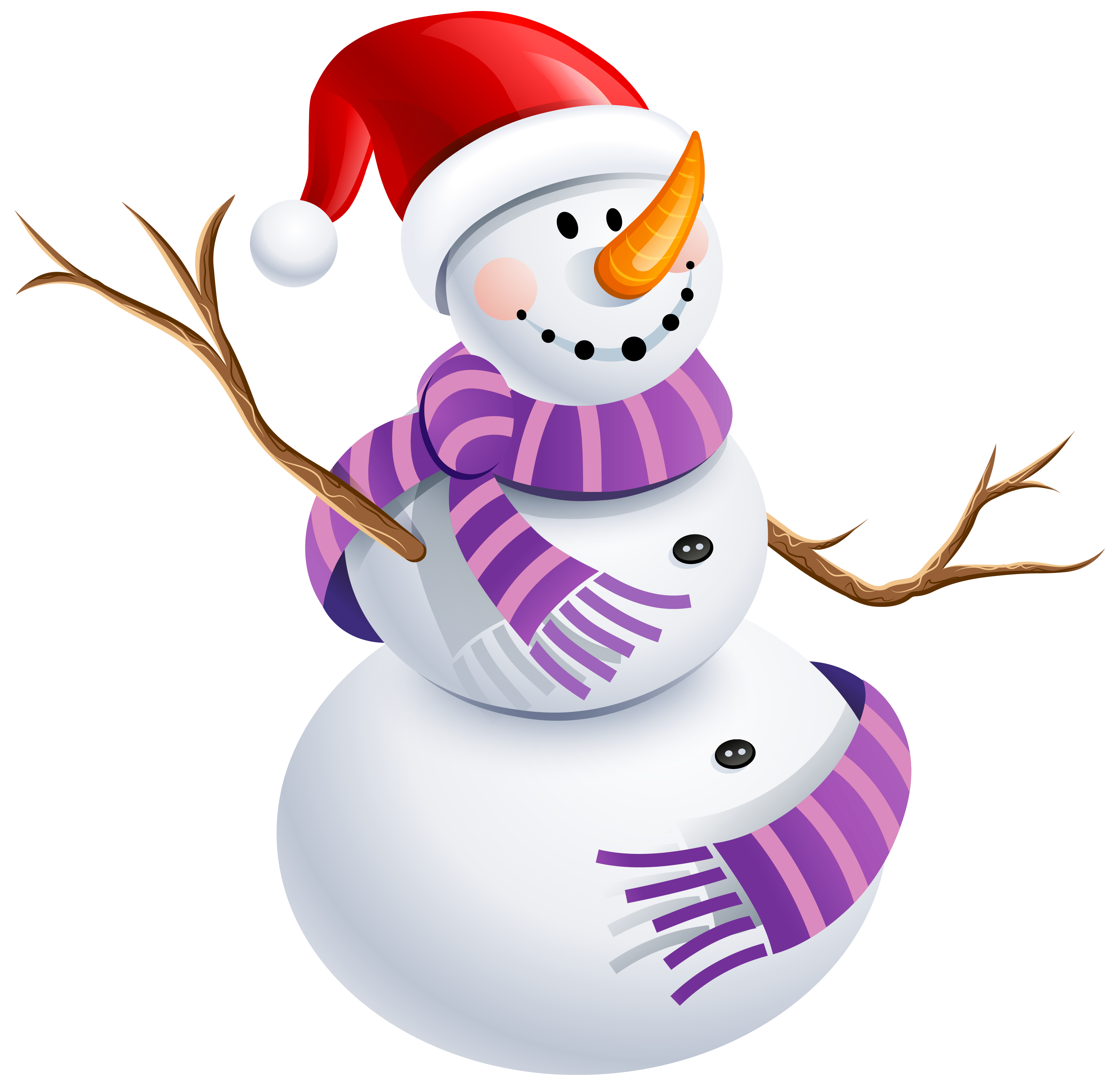3646x3576 Snowman With Purple Scarf Png Pictureu200b Gallery Yopriceville