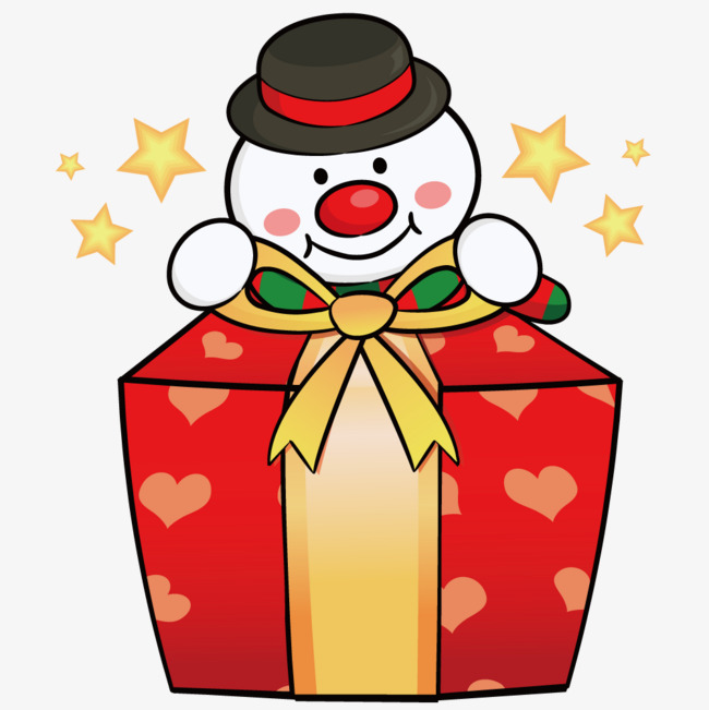 650x651 Opening Presents Snowman, Gift, Snowman, Cartoon Png And Vector