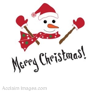 300x300 Snowman Clipart Merry Christmas