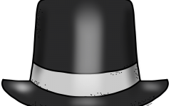 240x150 Snowman Top Hat Clipart Free Clipart Images 2 Image