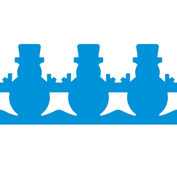 600x600 Snowman Border Maker Cartridge