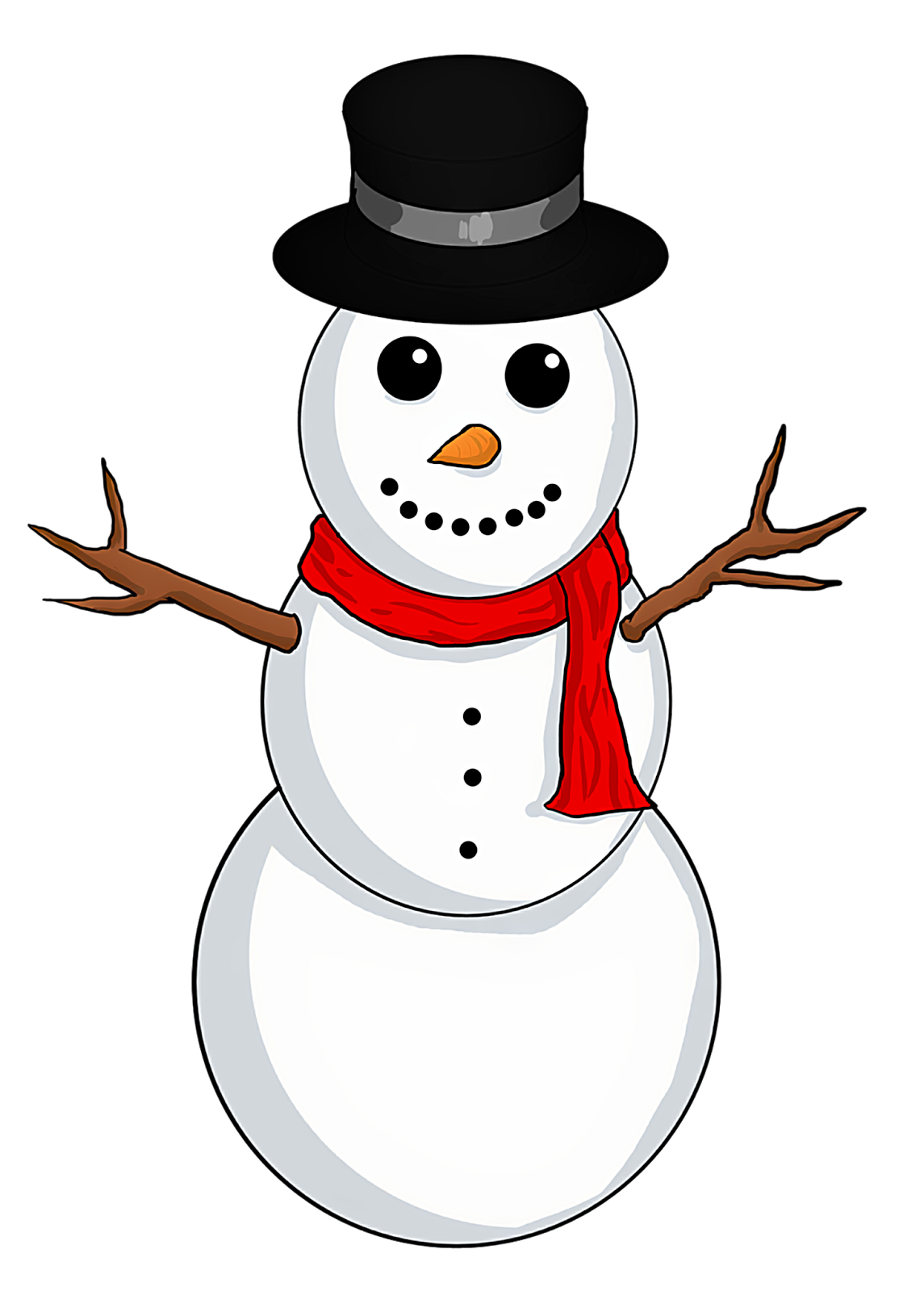 1145x1600 Cute Christmas Snowmen Clipart