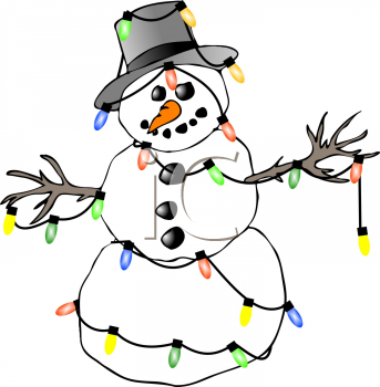 343x350 Snowman Clip Art Image Clipart Panda