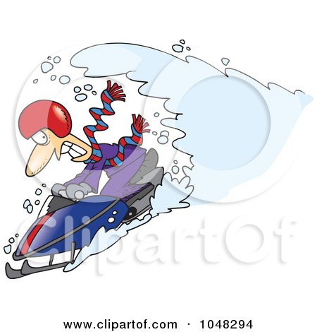 450x470 Royalty Free (Rf) Clip Art Illustration Of A Cartoon Snow Chasing
