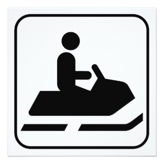 324x324 Snowmobile Invitations Amp Announcements Zazzle
