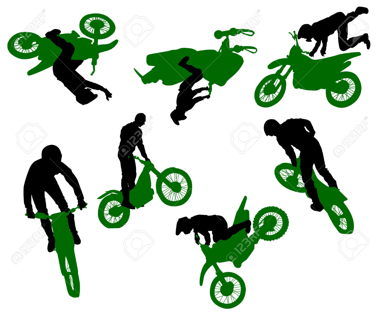 1300x1114 Stunt Clipart Silhouette