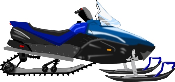 600x284 Snowmobile Clip Art Free Vector In Open Office Drawing Svg ( Svg