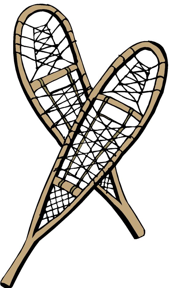 564x937 Snowshoes Cliparts Girl 260268