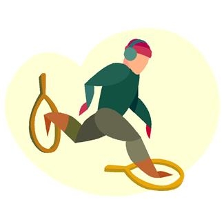 325x325 Snowshoes Cliparts Girl 260271