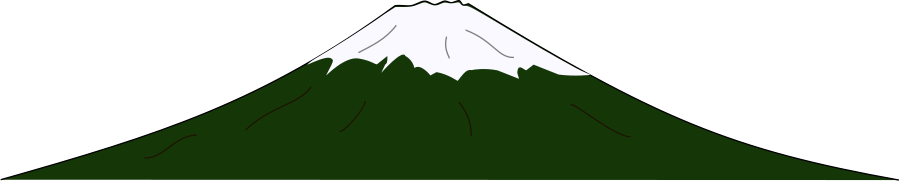 900x181 Free Snowy Mountain Clipart Image