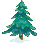 150x150 Christmas Trees In Snow Clip Clipart Panda