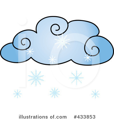 400x420 Snowing Clipart