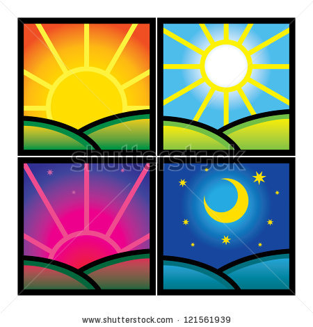 450x470 Evening Clipart Night Scenery