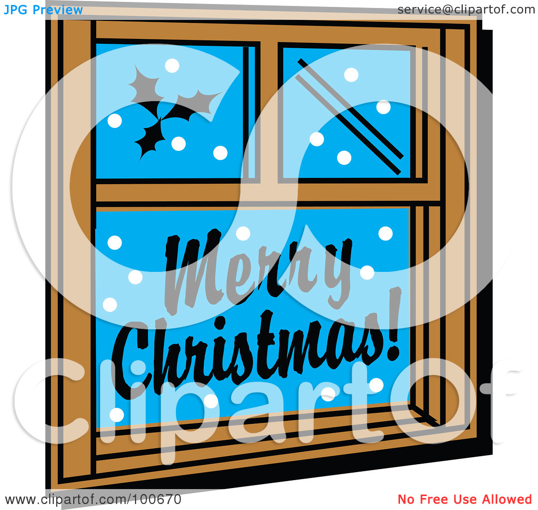1080x1024 Christmas Window Clipart