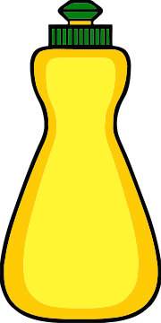 180x360 Dish Soap Bottle Clip Art Download