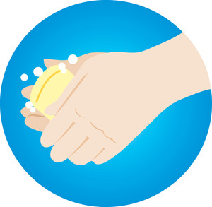 300x293 Hand Washing Clipart Image