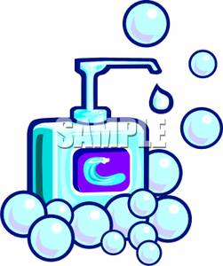 251x300 Art Image A Liquid Soap Dispenser With Bubbles