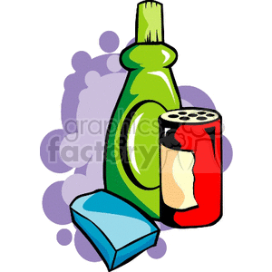 300x300 Royalty Free Soap Detergent 148080 Clip Art Images, Illustrations