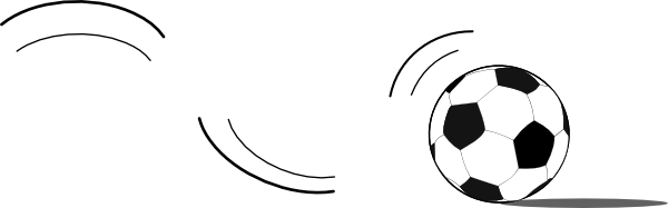 600x187 Soccer Border Clipart