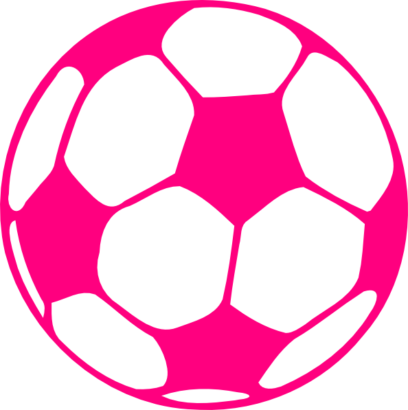 594x597 Sports Clipart Pink Soccer Ball Clipart Gallery ~ Free Clipart Images