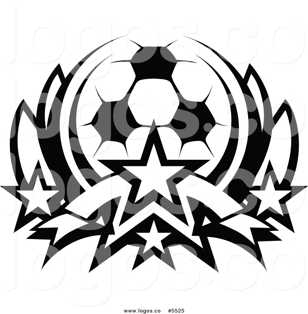 1024x1044 Royalty Free Vector Of A Logo Of A Black White Soccer Ball