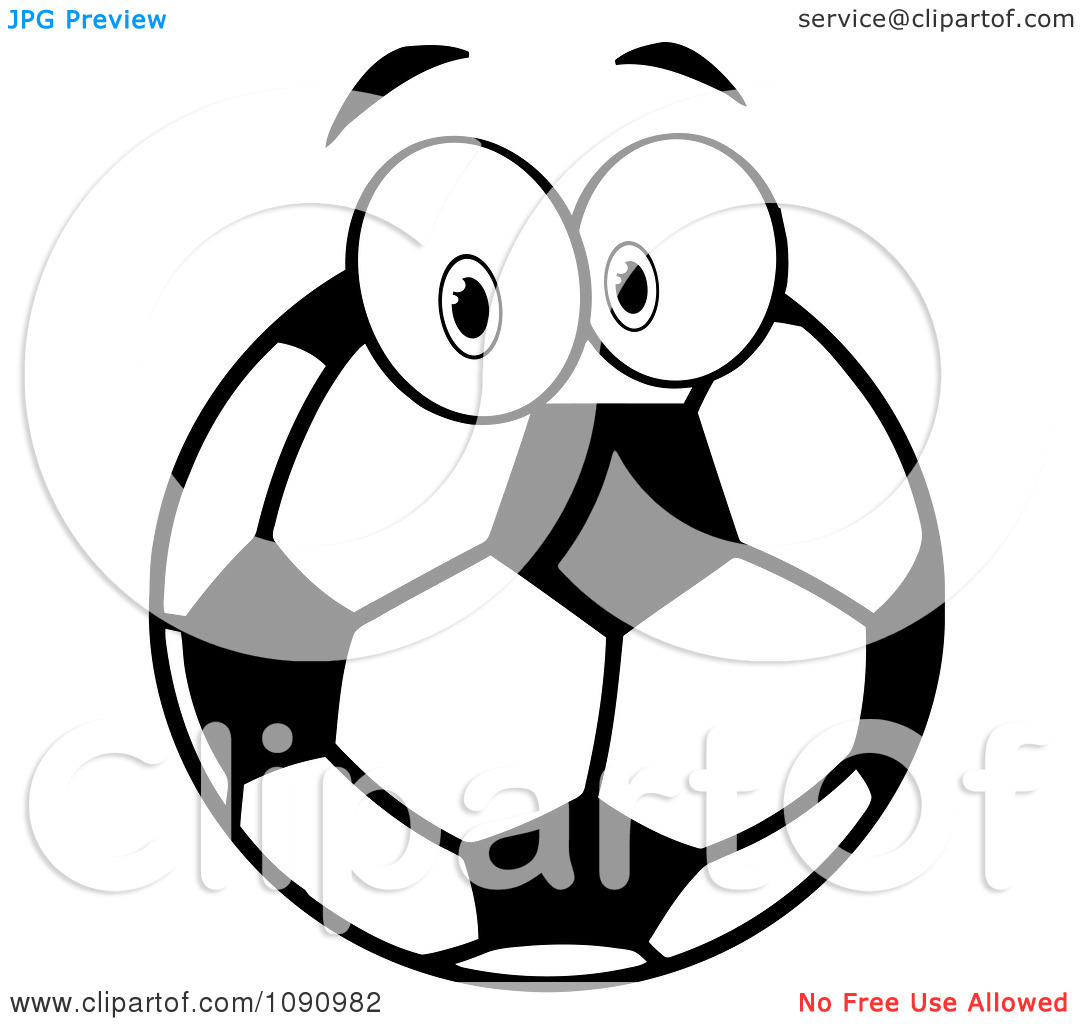 1080x1024 Soccer Ball Black And White Clipart