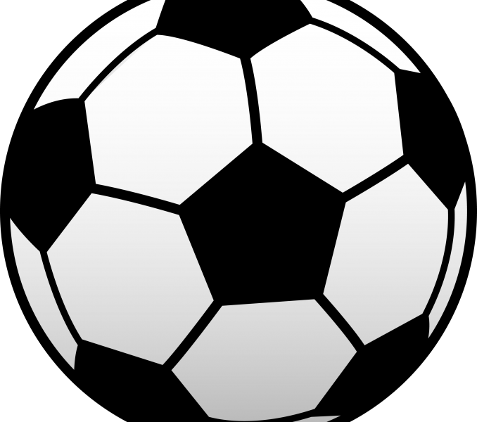 678x600 Soccer Ball Pictures Free Kids Coloring