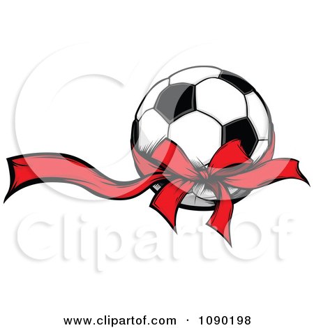 450x470 Clipart Soccer Ball Over A Tribal Circle