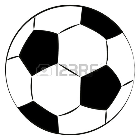 450x450 The Green Vector Banner Soccer Balls Royalty Free Cliparts