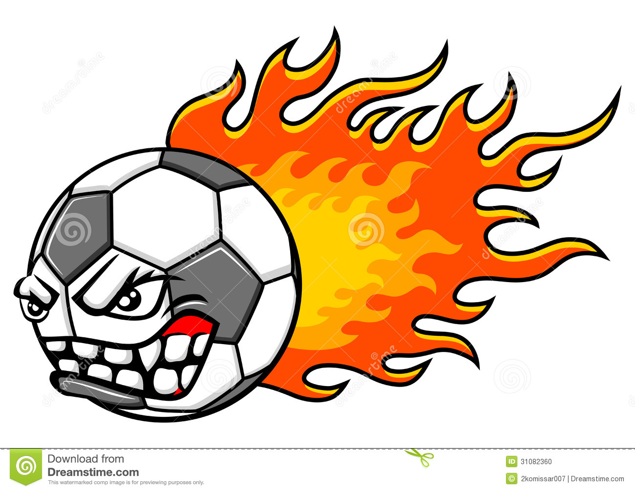 1300x1008 Flaming Soccer Ball Clip Art