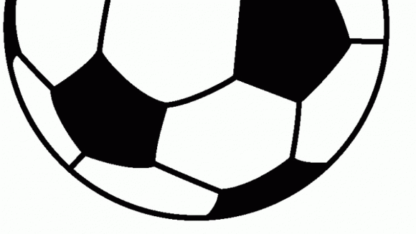 585x329 Soccer Ball Coloring Page Print Of Pictures Balls To We Are All