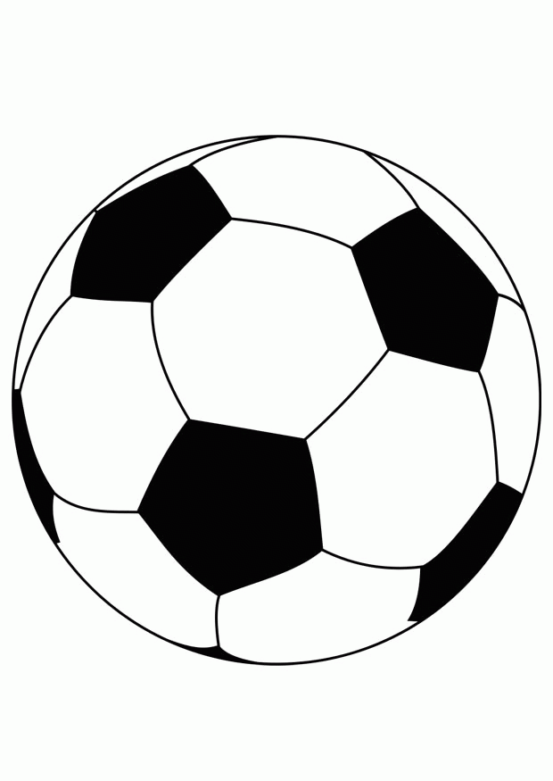 620x875 Soccer Ball Pictures To Color
