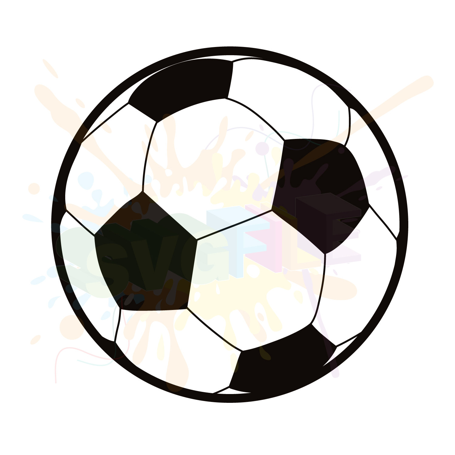 1500x1500 Soccer Ball Svg Files For Cutting Football Sports Cricut