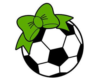 340x270 Soccer Ball Bow Svg Etsy