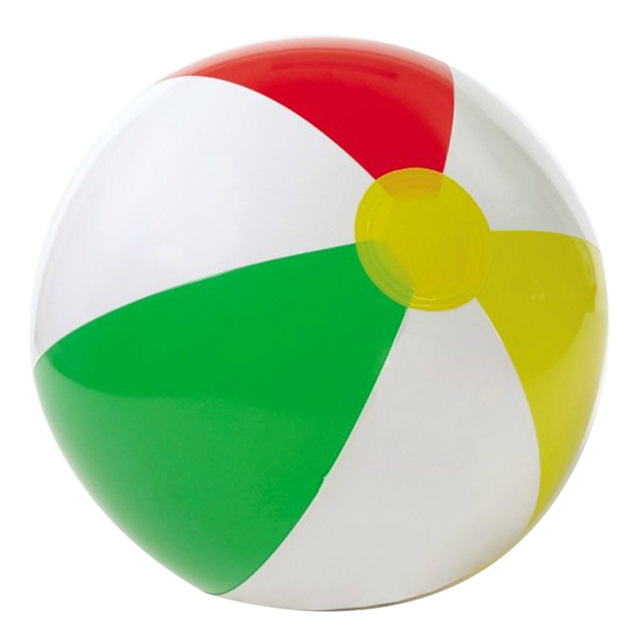 640x640 Intex 59010 Beach Ball Transparent Inflatable Ball Diameter 41cm